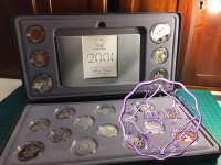 Australia 2001 Centenary of Federation Proof Coin Set With COA 20 Coins